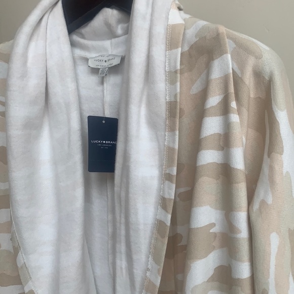 Lucky Brand Camo Open-Front Cardigan NWT - Picture 6 of 12